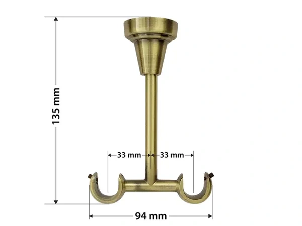 držiak 16x16 stropný