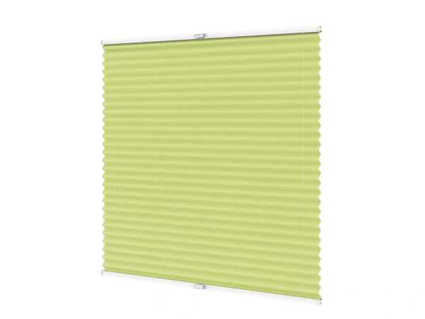 Plisé rolety LUX - látka Fresh lime 11193 - BLACKOUT (zatemňujúca) 1