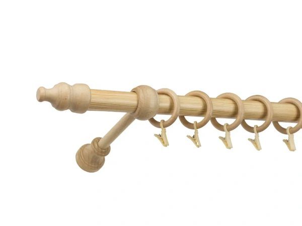 Garniža drevená 28mm jednoradová - BOROVICA