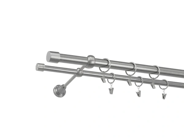 Garniža 25x16mm - 2rady - PULLO - satin