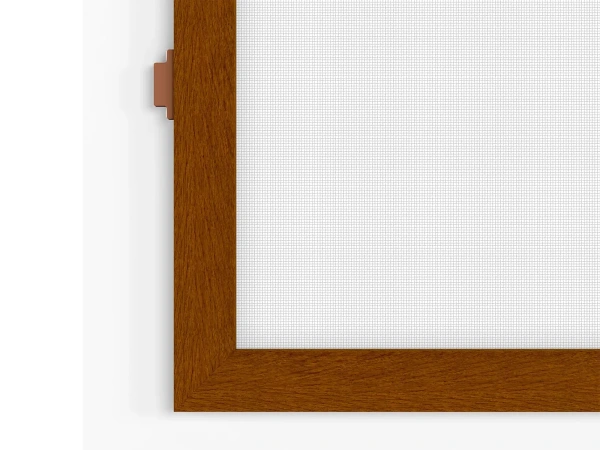 Siete proti hmyzu na DVERE - pántové - DUB ZLATÝ - drevoimitácia - bez priečky 6