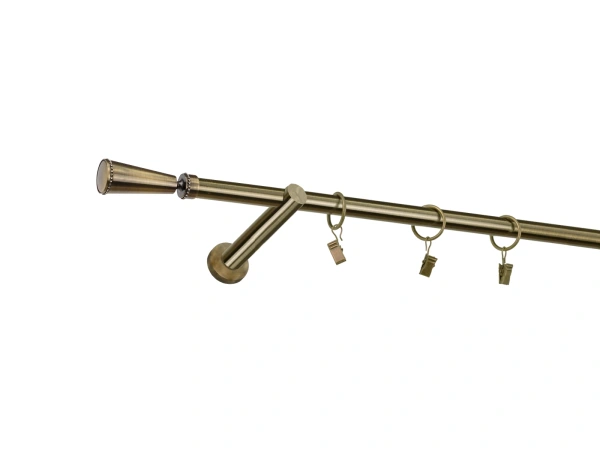 Garniža 16mm - 1rad - MILANO CRYSTAL - antik