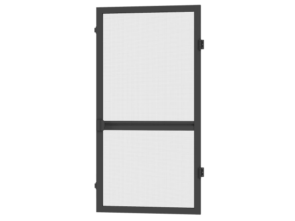 Siete proti hmyzu na DVERE - pántové - ANTRACIT - RAL 7016 - s priečkou