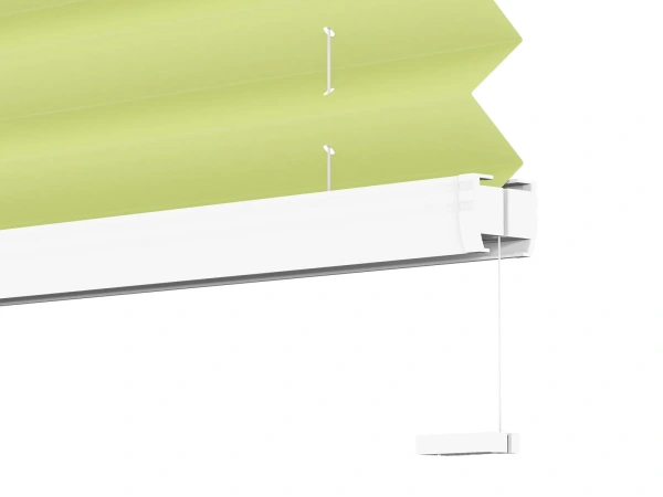 Plisé rolety LUX - látka Fresh lime 11193 - BLACKOUT (zatemňujúca) 6