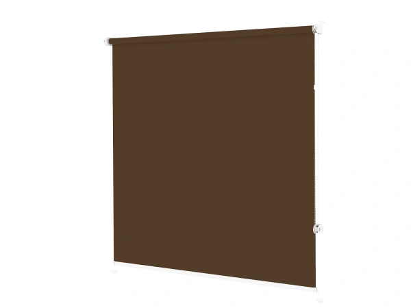 Roleta MINI - látka Madagaskar 066 - tmavo hnedá - (zatemňujúca) 1