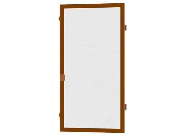 Siete proti hmyzu na DVERE - pántové - DUB ZLATÝ - drevoimitácia - bez priečky