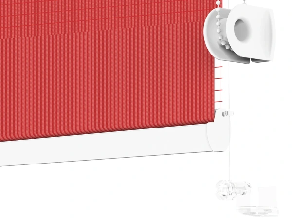 Roleta MINI - deň a noc - látka Bahama 1804 - červená 4