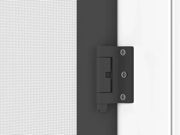 Siete proti hmyzu na DVERE - pántové - ANTRACIT - RAL 7016 - s priečkou 10