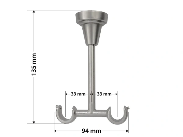 Garniža 16x16mm - 2rady - VERONA - satin 5