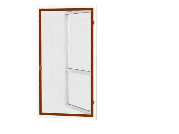 Siete proti hmyzu na DVERE - pántové - ČEREŠŇA - drevoimitácia - bez priečky 1