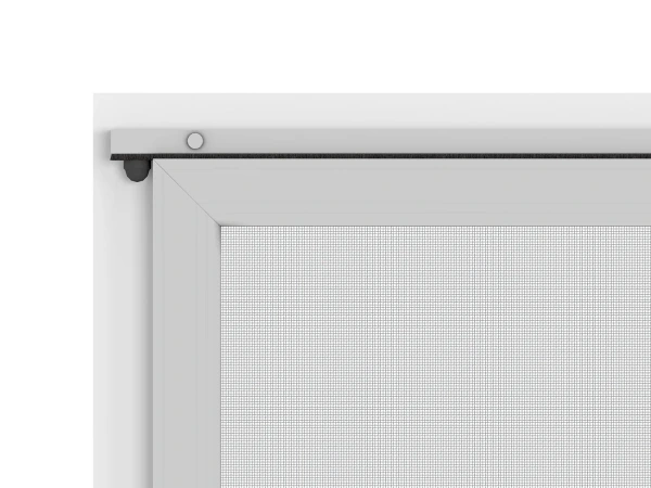 Siete proti hmyzu na DVERE - posuvné - SIVÁ - RAL 9006 - bez priečky 6