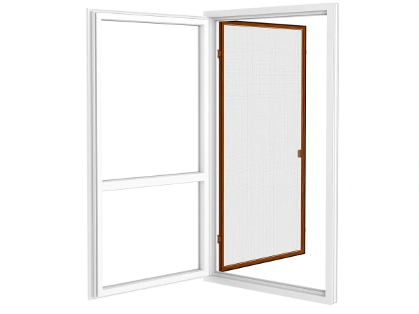 Siete proti hmyzu na DVERE - pántové - ČEREŠŇA - drevoimitácia - bez priečky 4