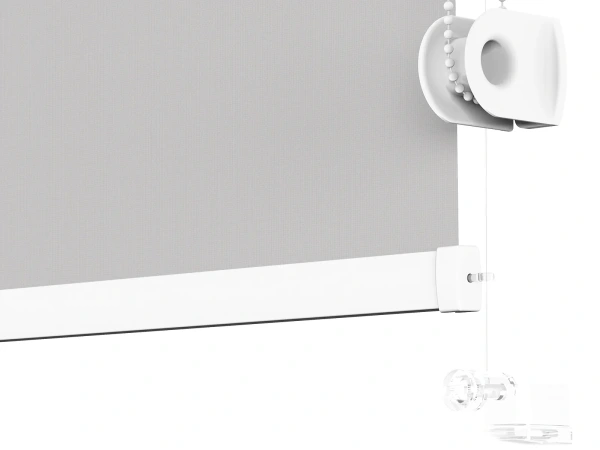 Roleta MINI - látka Eden 135 - bledo sivá 3