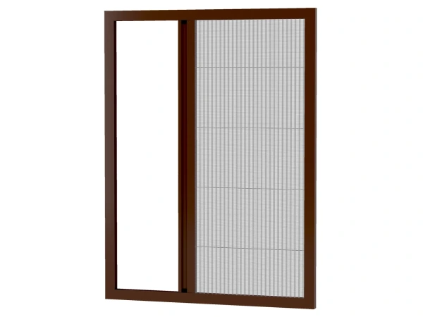 Siete proti hmyzu na OKNO - PLISÉ LITE - TMAVOHNEDÁ - RAL 8016 1