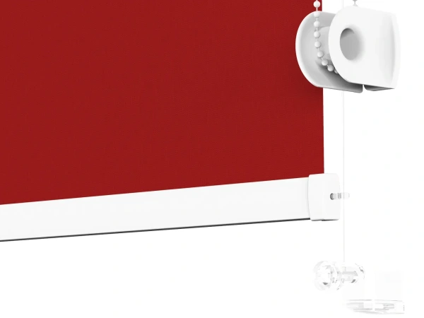 Roleta MINI - látka Madagaskar 208 - červená - (zatemňujúca) 3