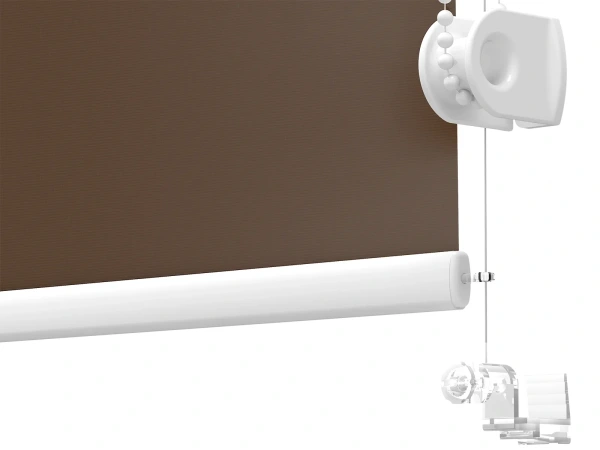 Roleta MINI+ látka Madagaskar 066 - tmavo hnedá - (thermo) 3