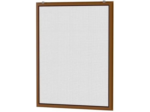 Siete proti hmyzu na OKNO - pevné KLIK - HNEDÁ - RAL 8003