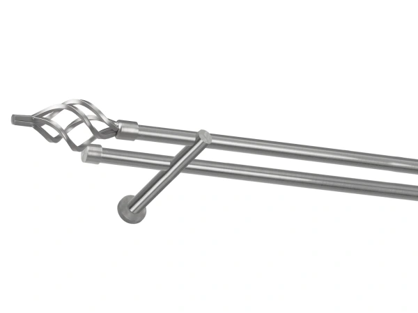 Garniža 19x19mm - 2rady - GUĽA AZUR - satin 1