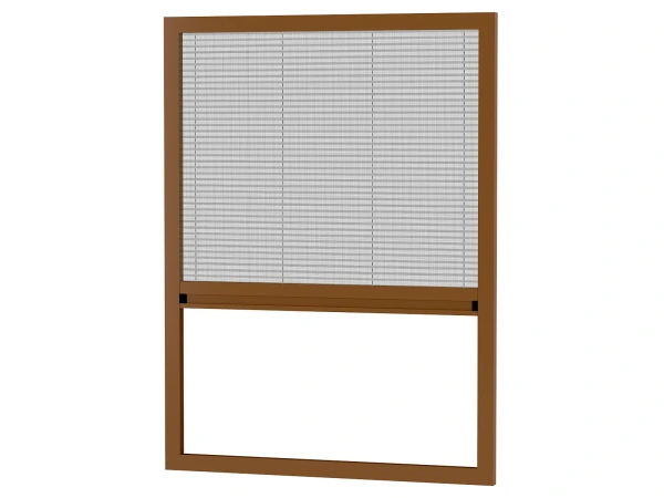 Siete proti hmyzu na OKNO - PLISÉ LITE - HNEDÁ - RAL 8003