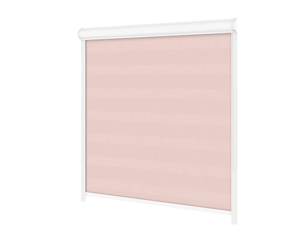 Roleta SWING LITE - deň a noc - látka Bahama 1811 - staroružová 2