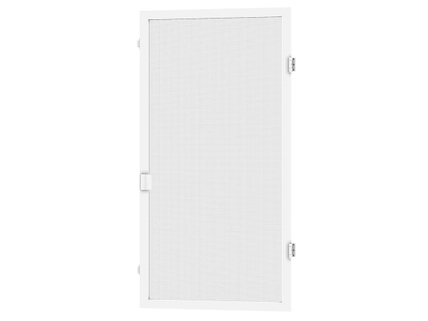 Siete proti hmyzu na DVERE - pántové - BIELA - RAL 9016 - bez priečky