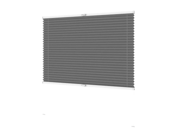 Plisé rolety LUX - látka Soft grey 11194 - BLACKOUT (zatemňujúca) 2