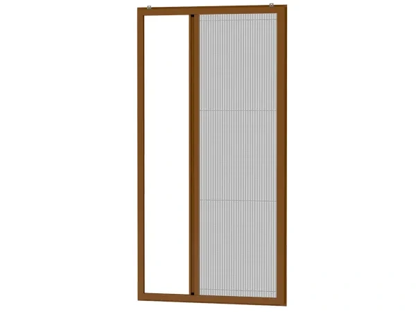 Siete proti hmyzu na DVERE - PLISÉ KLIK - HNEDÁ - RAL 8003