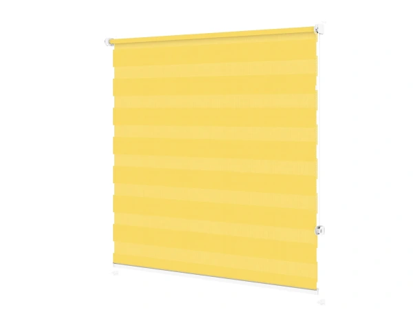 Roleta MINI - deň a noc - látka Zakynthos 15 - žltá 2