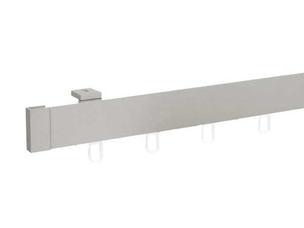 Garniža MODERN 1-drážková do stropu - odtieň INOX