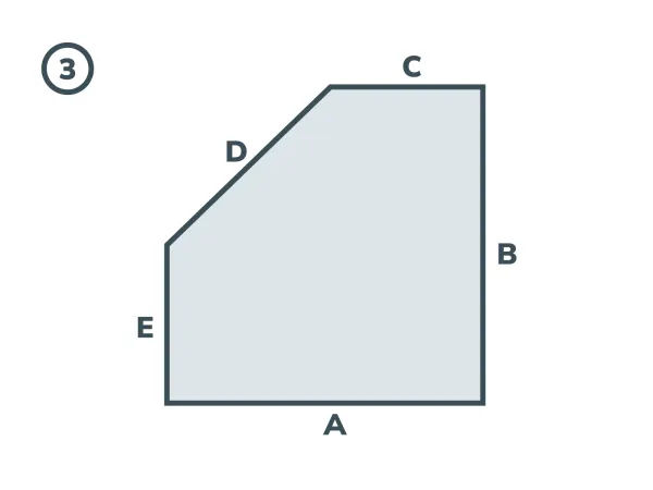 Siete proti hmyzu na OKNO - pevné - atyp - tvar 3