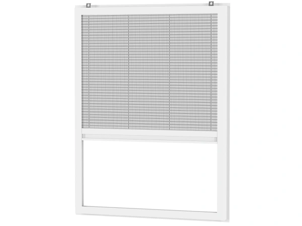 Siete proti hmyzu na OKNO - PLISÉ KLIK - BIELA - RAL 9016