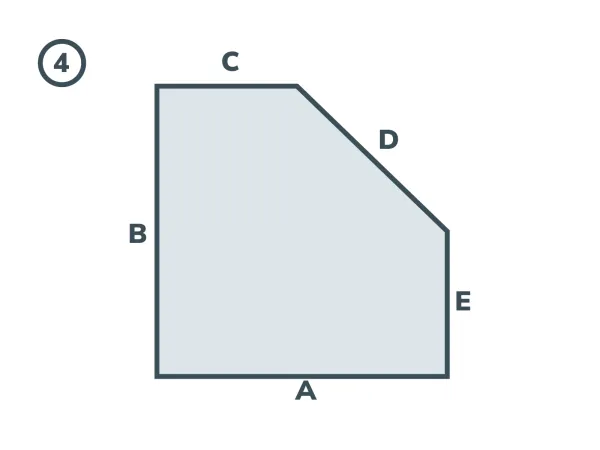 Siete proti hmyzu na OKNO - pevné - atyp - tvar 4