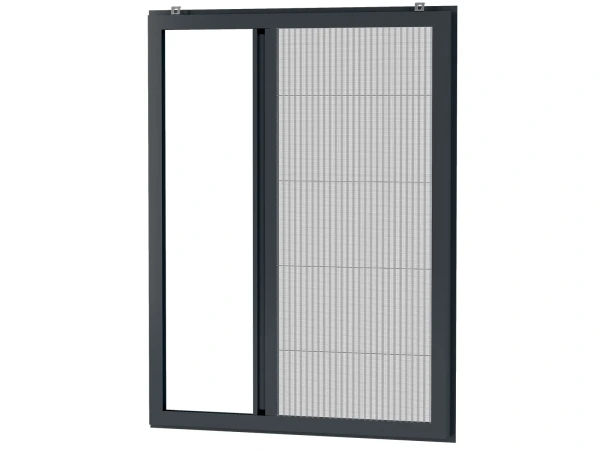 Siete proti hmyzu na OKNO - PLISÉ KLIK - ANTRACIT - RAL 7016 1