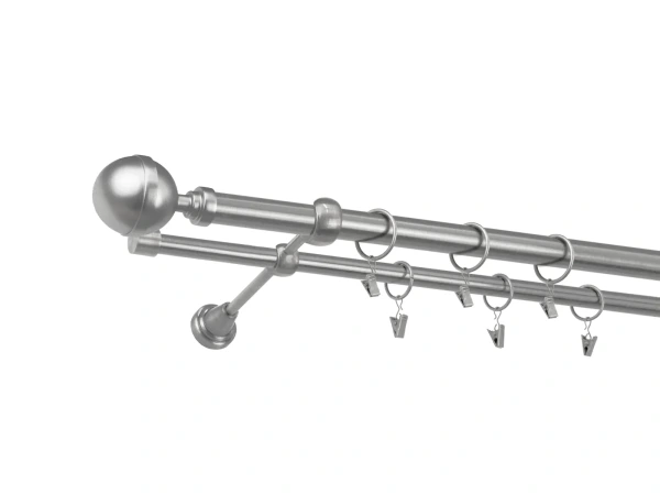 Garniža 25x16mm - 2rady - KALISTO - satin