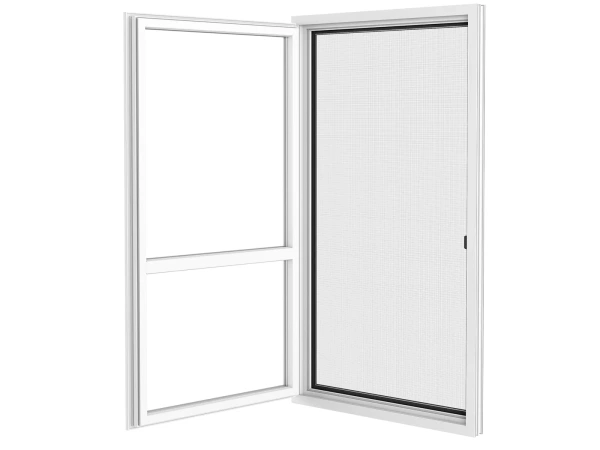 Siete proti hmyzu na DVERE - pántové v ráme SMART - ANTRACIT - RAL 7016 - bez priečky 3