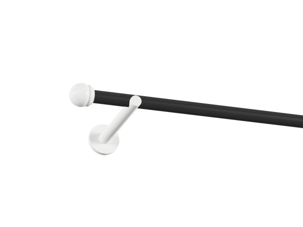 Garniža 19mm obyčajná tyč - 1rad - TODI MAX - čierno biela 1