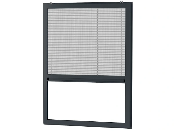 Siete proti hmyzu na OKNO - PLISÉ KLIK - ANTRACIT - RAL 7016