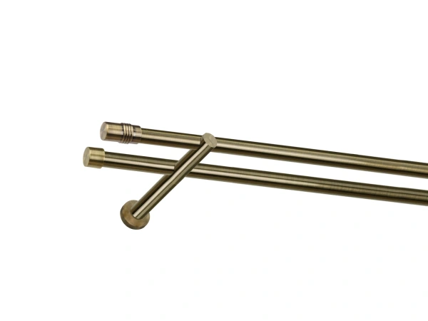 Garniža 19x19mm - 2rady - CYLINDER - antik 1