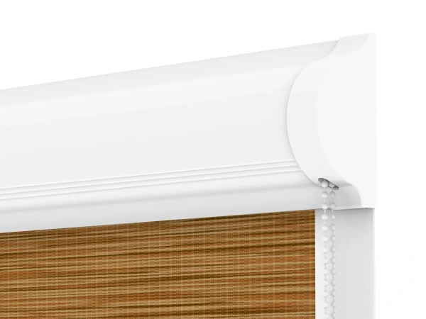 Roleta SWING LITE - deň a noc - látka Maurícius 65 - hnedá (dub zlatý) 3