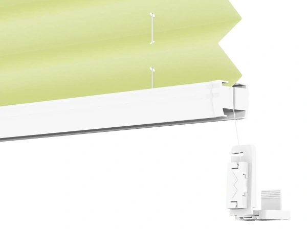 Plisé rolety LUX - látka Fresh lime 11052 - PEARL 4