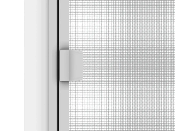 Siete proti hmyzu na DVERE - pántové v ráme SMART - SIVÁ - RAL 9006 - bez priečky 5