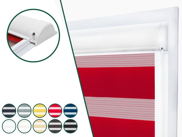 Roleta SWING LITE - deň a noc - látka ZAKYNTHOS