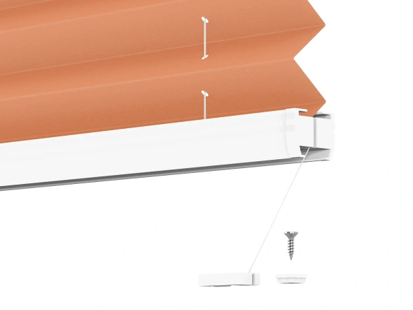 Plisé rolety LUX - látka Coral 11242 - BLACKOUT (zatemňujúca) 7