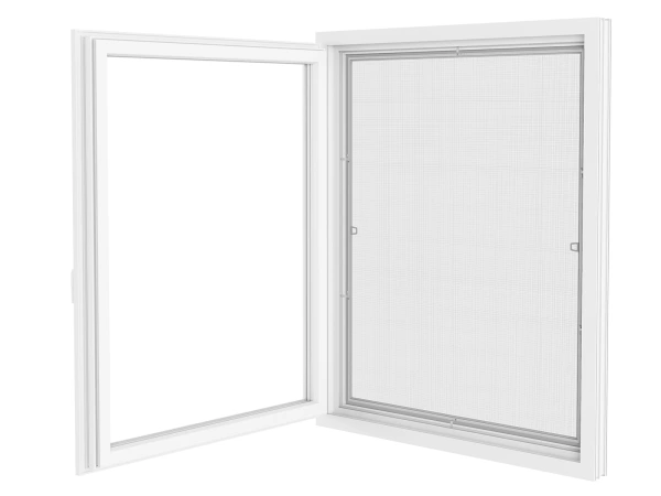 Siete proti hmyzu na OKNO - pevné - SIVÁ - RAL 9006 2