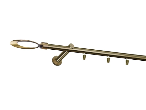 Garniža 19mm - drážková tyč - 1rad - VENEZIA - antik