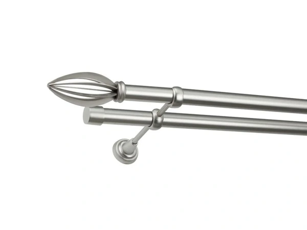 Garniža 25x25mm - 2rady - PANTEON - satin 1