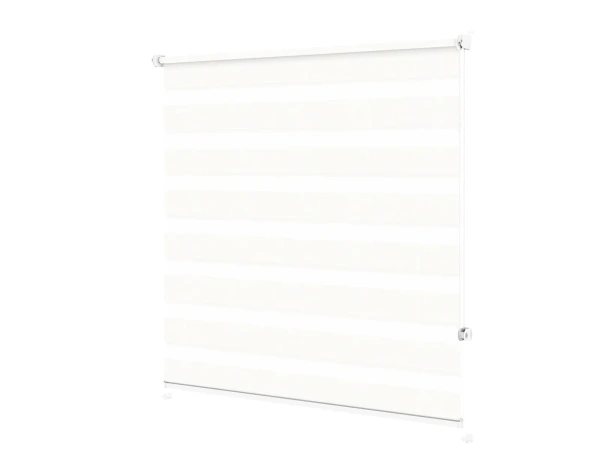 Roleta MINI - deň a noc - látka Maurícius 62 - slonová kosť 1