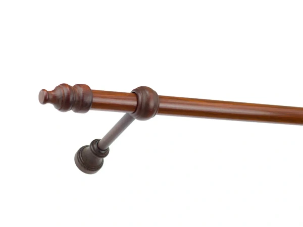 Garniža drevená 28mm jednoradová - ORECH 1