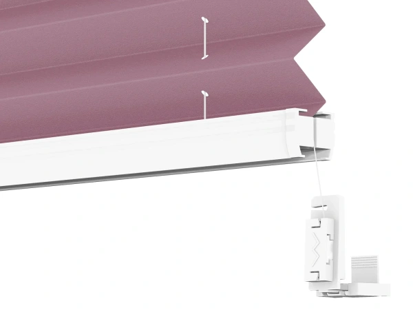 Plisé rolety LUX - látka Fuchsia 11243 - BLACKOUT (zatemňujúca) 4