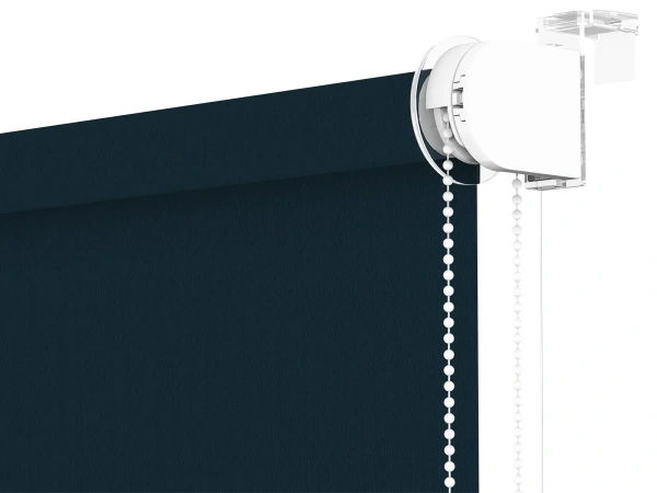 Roleta MINI - látka Madagaskar 207 - tmavo modrá - (zatemňujúca) 2